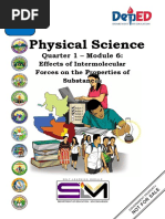 Physical Science Quarter 1 Module 6