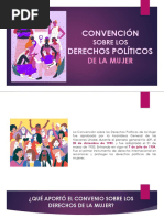 Convención - Derechos Politicos de La Mujer