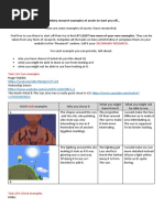 Secondary Research Task Sheet With Audio