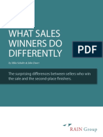 What Sales Winners Do Differently