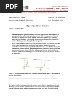 Report Open Hydraulics Uniform Flow