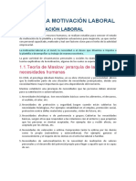 Tema 7. Motivacion Laboral