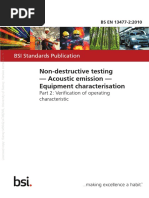 BS EN 13477-2-2010 - Verification of Operating Characteristic