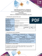 Guía de Actividades y Rúbrica de Evaluación - Fase Final - Actuaciones Posteriores