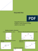 Taquimetria 2 Sem 2018