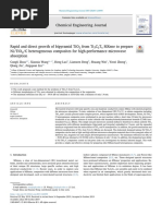 Rapid and Direct Growth of Bipyramid TiO2 From Ti3C2Tx MXene To Prepare