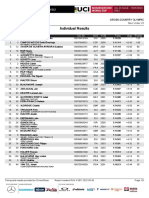 2022 UCI XCO WC #9 Val Di Sole U23 Men Results