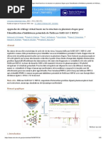 Approche de Criblage Virtuel Basée Sur La Structure en Plusieurs Étapes Pour L'identification D'inhibiteurs Potentiels de L'hélicase SARS-CoV-2 NSP13 - PMC