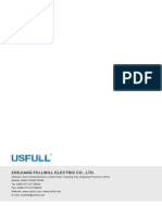 Usfull Solar Pump Inverter Catalog 2021