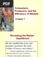 Chapter 7-Consumers Producers and The Efficiency of Market