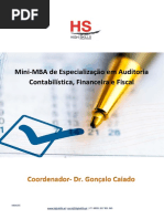 MBA055 Mini MBA de Especializao em Auditoria Contabilstica Financeira e Fiscal 6