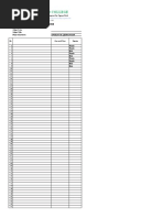 Grade Sheet No Lab