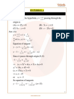 Jee Advanced Hyperbola Important Questions