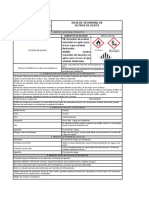 MSDS Filtros de Aceite