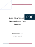 Indoor AP AP820-L (v2) Datasheet 2020.6.4