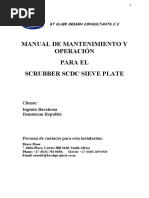 Manual de Mantenimiento y Operación Scrubber