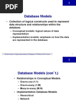 Database Models