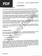 Lubrication - Gas Turbines
