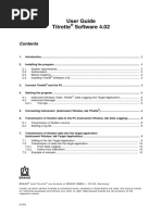 Operating Manual Titrette Software 4.02