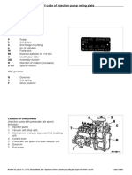 0006 - Explanation of Code On Injection Pump Rating Plate Engines 601.940 & 941, 602.940