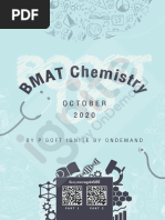 Boost Up BMAT Chem Oct 2020