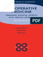 Perioperative Medicine Managing Surgical Patients With Medical Problems by Chikwe, Joanna Walther, Axel Jones, Philip