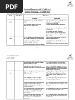 English Through Art 2 Annual Planning (Children I)