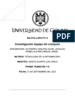 AUDEL GUTIERREZ Y MIGUEL ANGEL GOMEZ ALCARAZ 1 °A - Actividad en Pareja - Conociendo Mi Equipo de Cómputo