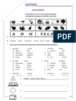 06 Analogias Tercero de Primaria