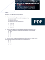 HTC - Latihan - Bangun Ruang Sisi Datar - Kls 8