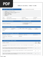 Formulir Izin Kerja / Permit To Work: Permit No: PTW-ROM-SBFM-SNY-2023-0135051