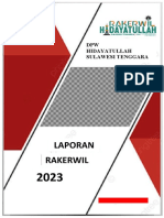 Laporan Hasil Rakerda 2023