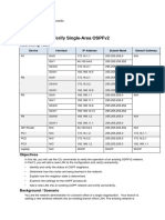 Verify Single-Area OSPFv2