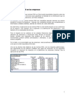 Efectos Impacto IFRS