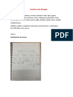 Cuaderno de Biología