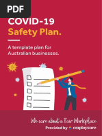 Employsure - COVID Safety Plan Template