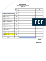 Daftar Peserta Ekskul Panahan