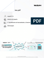 Tema-8-Apuntes - PDF: Raquel2714 Historia de España 2º Bachillerato de Humanidades y Ciencias Sociales Zaframagón