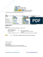 Tenses Form Simplified PRESENT CONTINUOUS