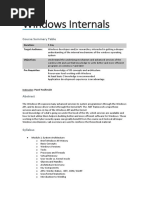 Windows Internals