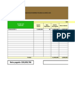 Prueba Tecnica Excel