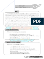 LLMD MODULE 5 Lesson 1