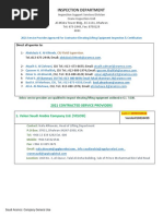 2021 Service Provider Approved For Contractor ElevatingLifting Equipment Inspection Certification July 2021 PDF