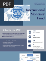 International Monetary Fund: Markova Anastasia Zhurba Alexander