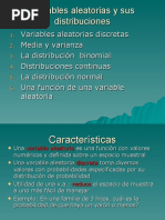 Variables Aleatorias y Sus Distribuciones