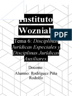 6.5. Derecho Internacional Público.