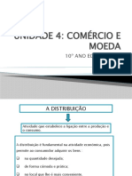 Unidade 4 - Comércio e Moeda