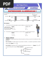 Expresiones Algebraicas para Segundo de Secundaria