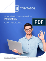 Enunciado Caso Practico PROEM SL CONTASOL 2022