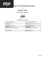 PHYS-204-Modern Physics-16 Week Plan